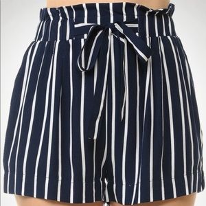 Brand New Blue & White Shorts